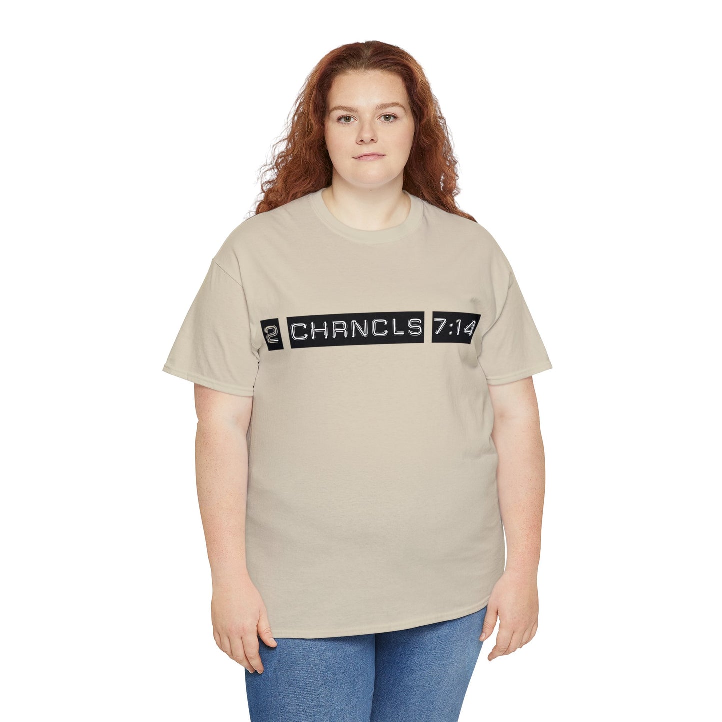 Unisex Heavy Cotton Tee - Be Humble and Pray
