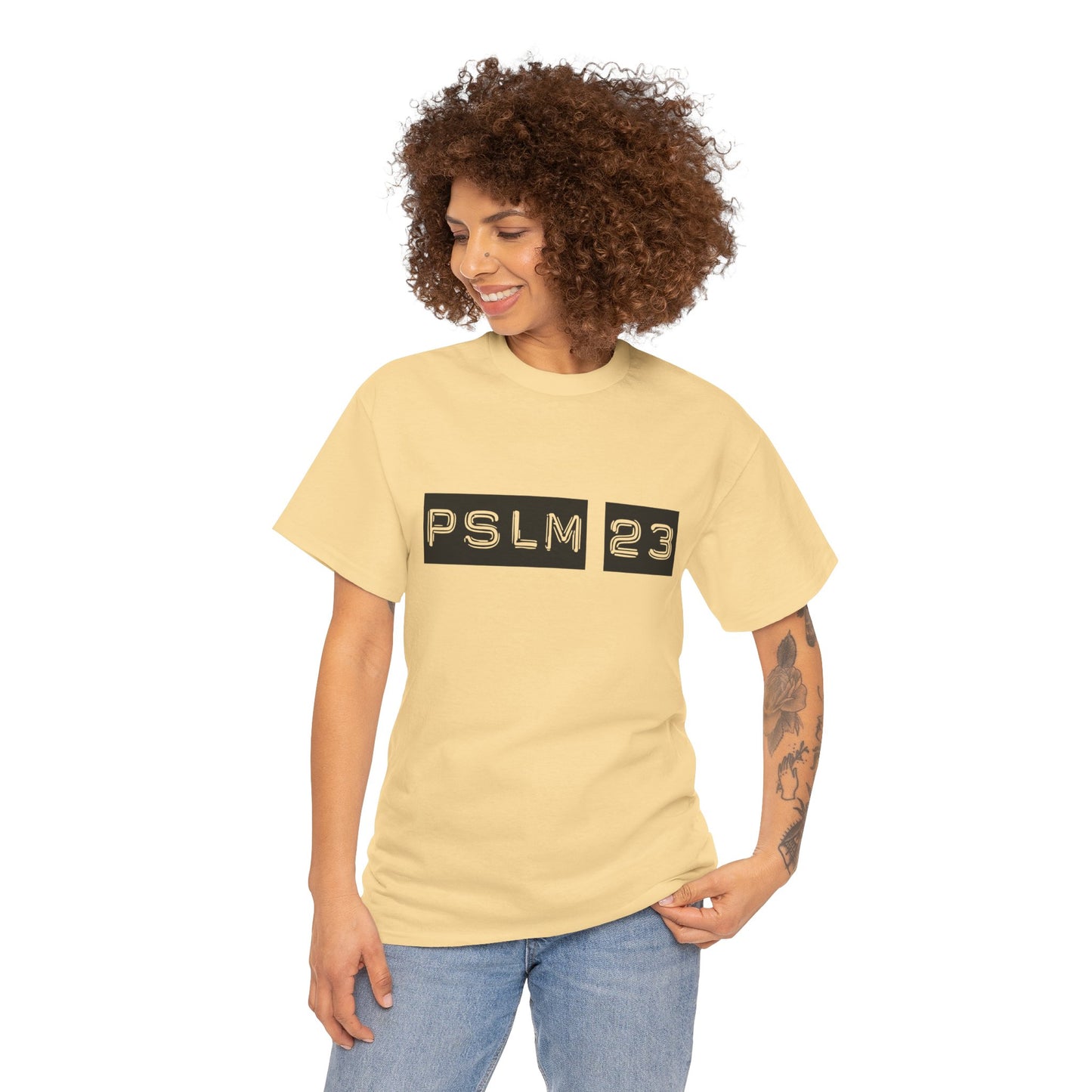 Unisex Heavy Cotton Tee - The Lord is my Shepherd