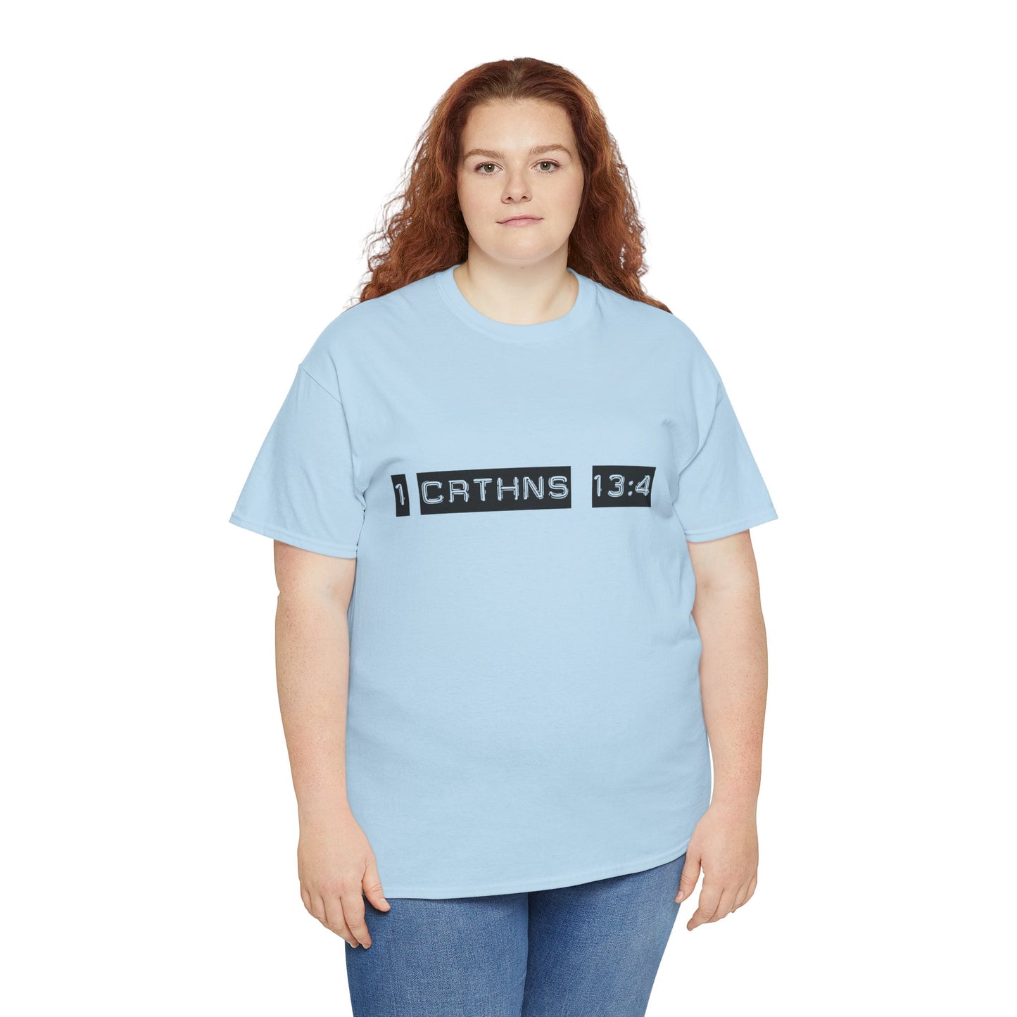Unisex Heavy Cotton Tee - Love is Patient, Love is Kind