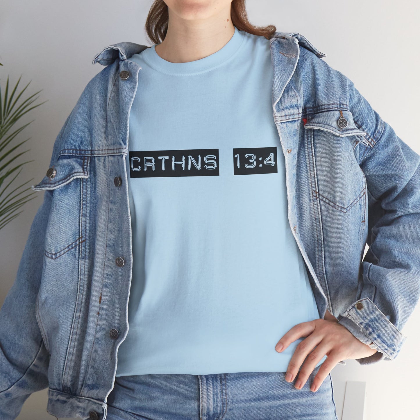 Unisex Heavy Cotton Tee - Love is Patient, Love is Kind