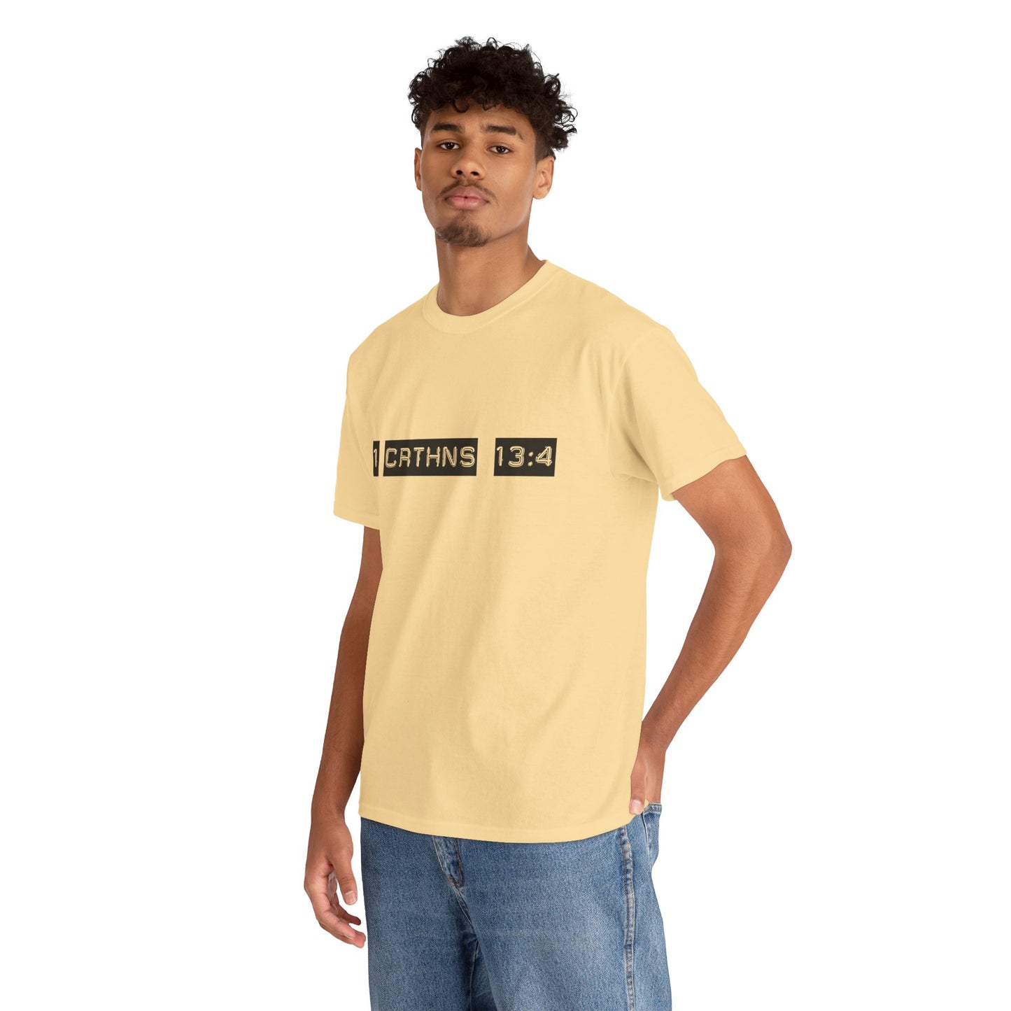 Unisex Heavy Cotton Tee - Love is Patient, Love is Kind