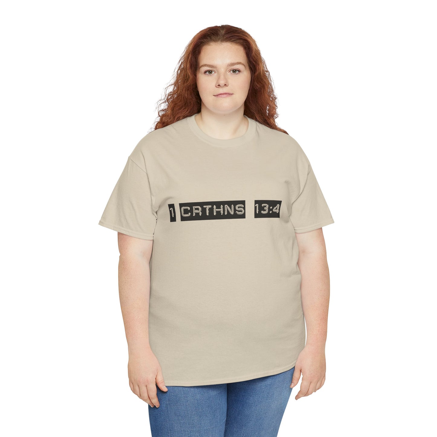 Unisex Heavy Cotton Tee - Love is Patient, Love is Kind