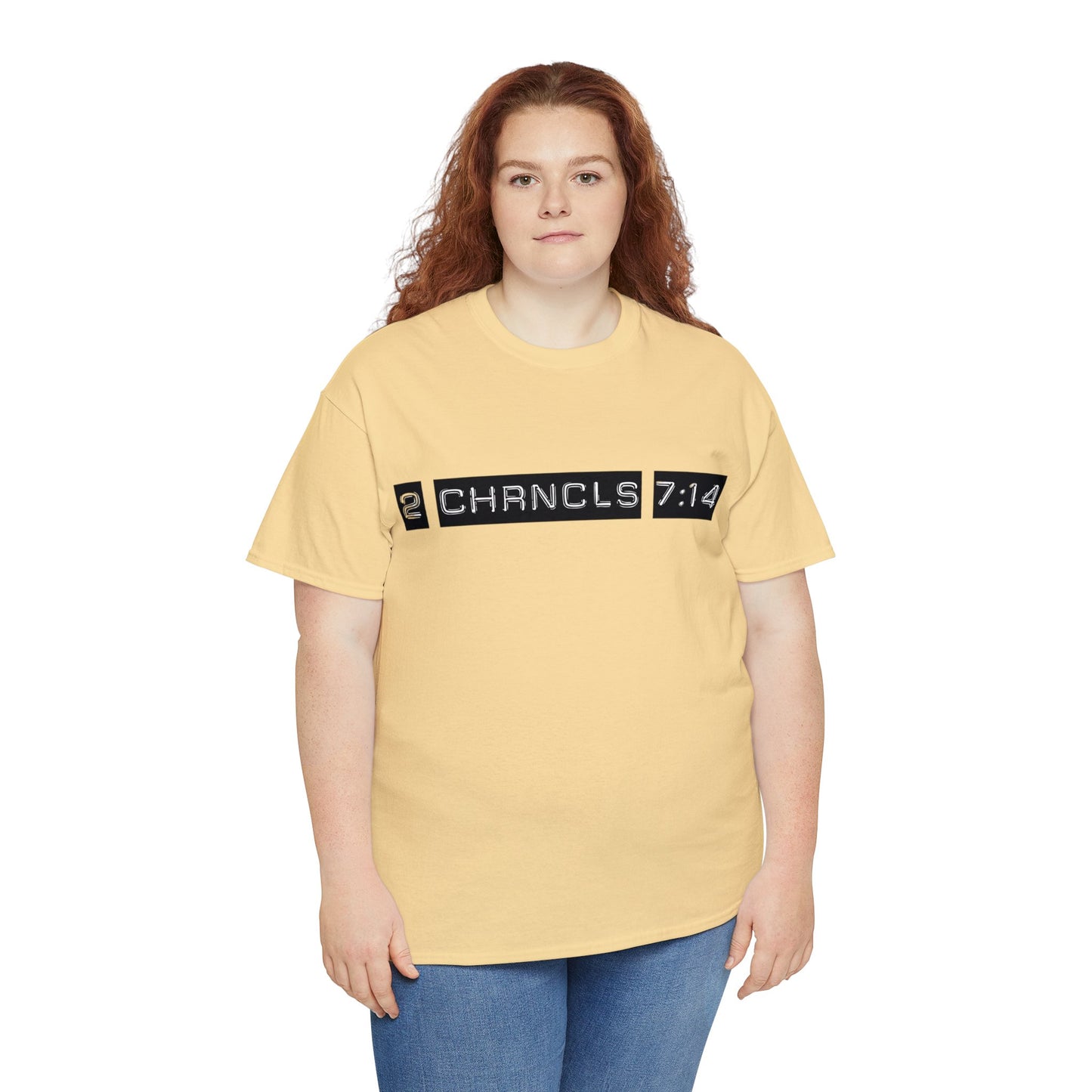 Unisex Heavy Cotton Tee - Be Humble and Pray