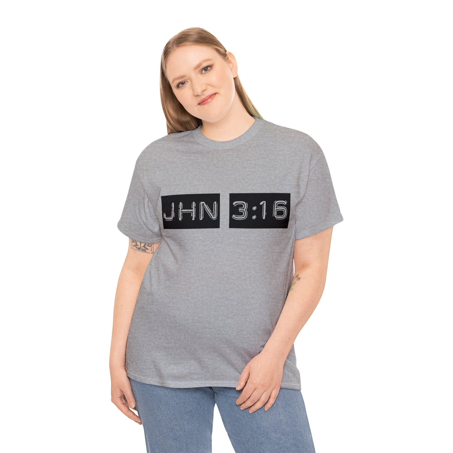 Unisex Heavy Cotton Tee - He so Loved the World