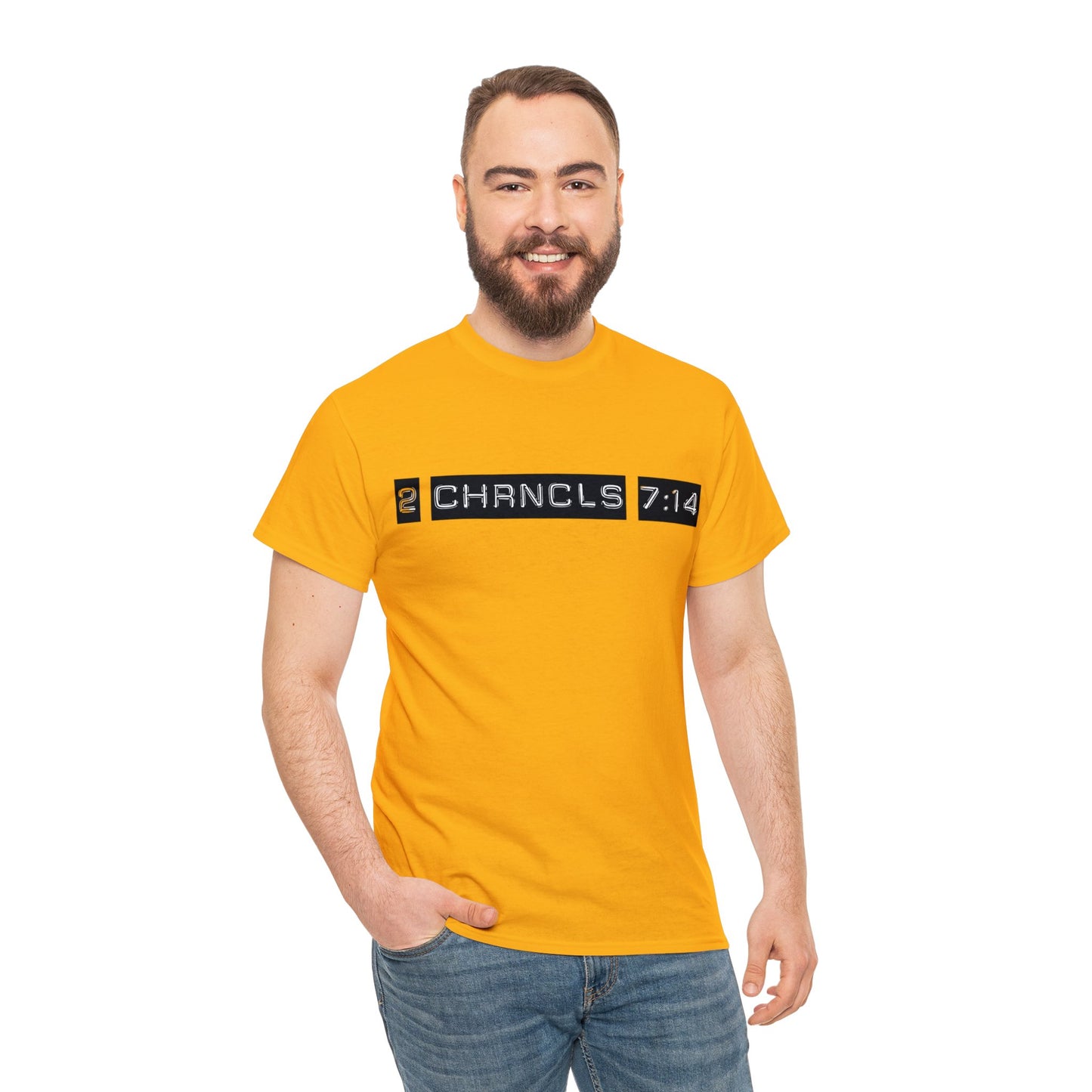 Unisex Heavy Cotton Tee - Be Humble and Pray