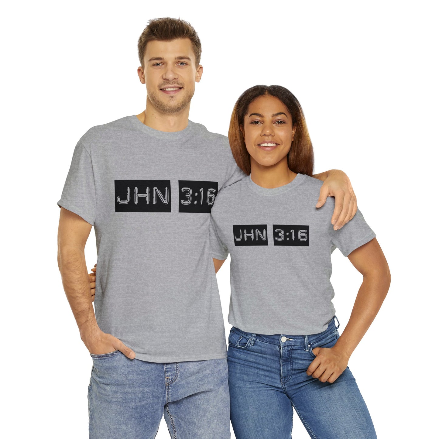 Unisex Heavy Cotton Tee - He so Loved the World