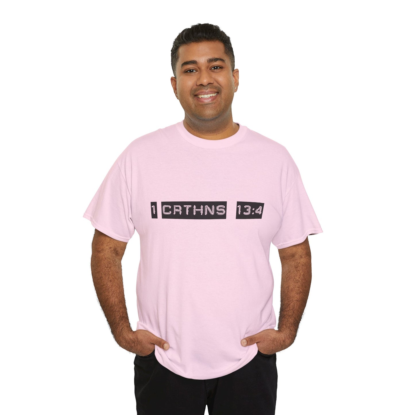 Unisex Heavy Cotton Tee - Love is Patient, Love is Kind