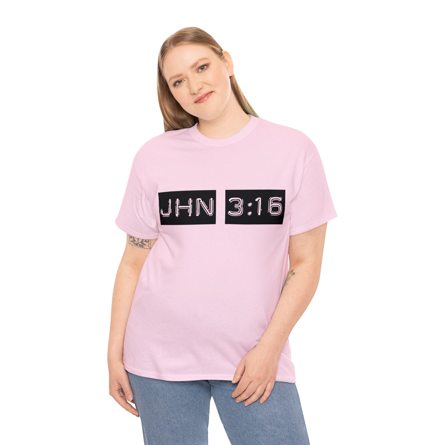Unisex Heavy Cotton Tee - He so Loved the World