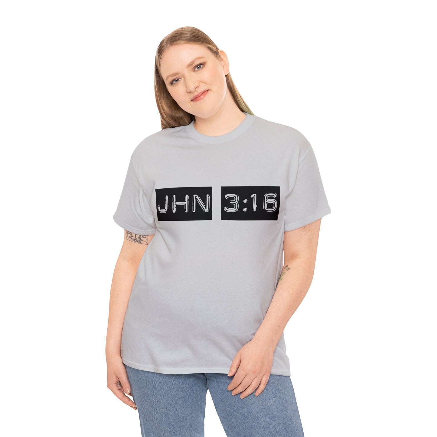 Unisex Heavy Cotton Tee - He so Loved the World