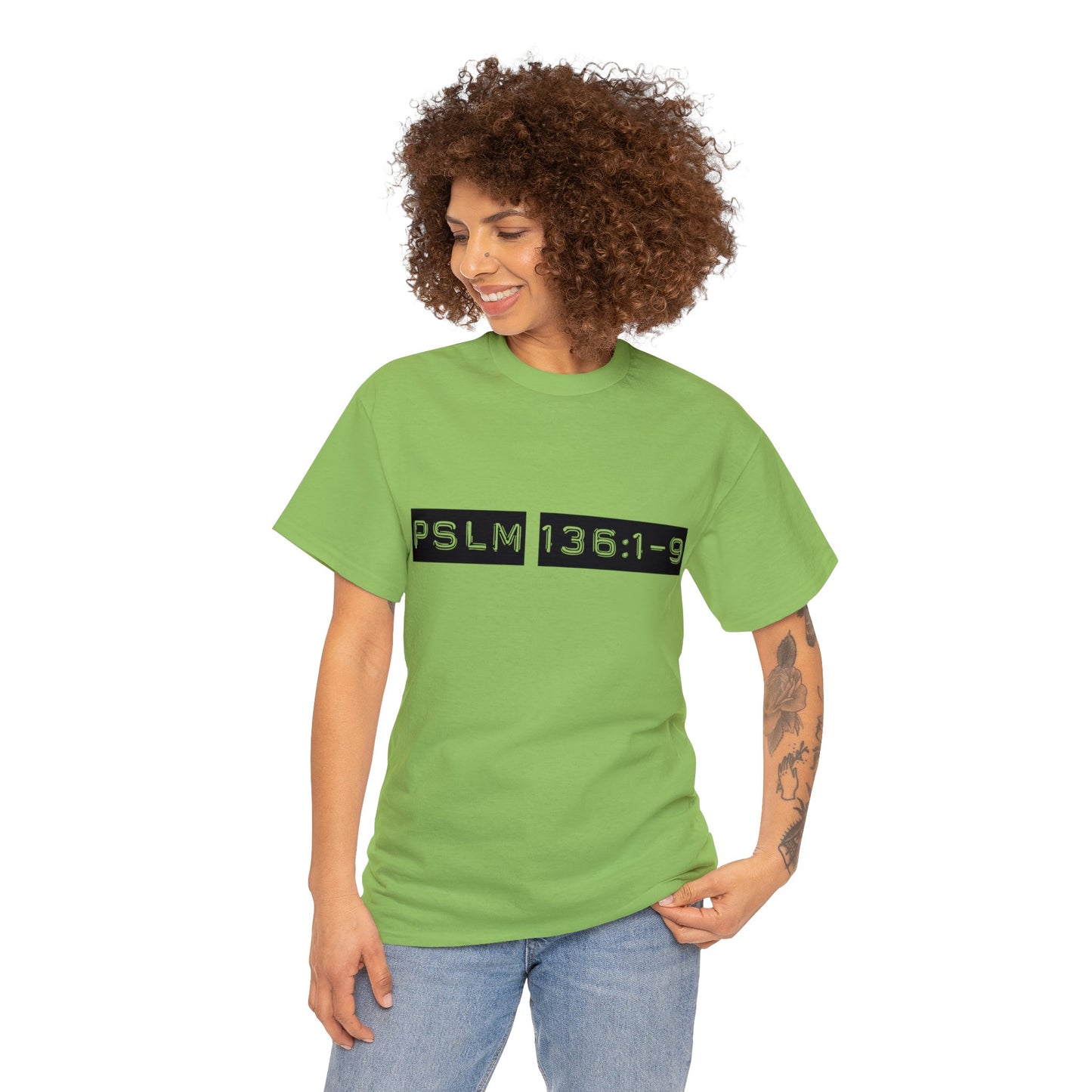 Unisex Heavy Cotton Tee - His Mercy Endureth Forever