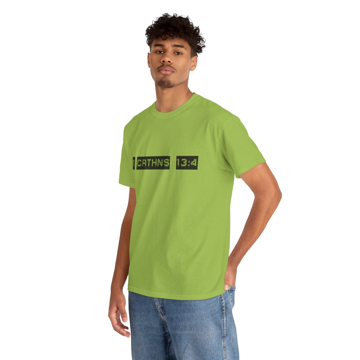 Unisex Heavy Cotton Tee - Love is Patient, Love is Kind