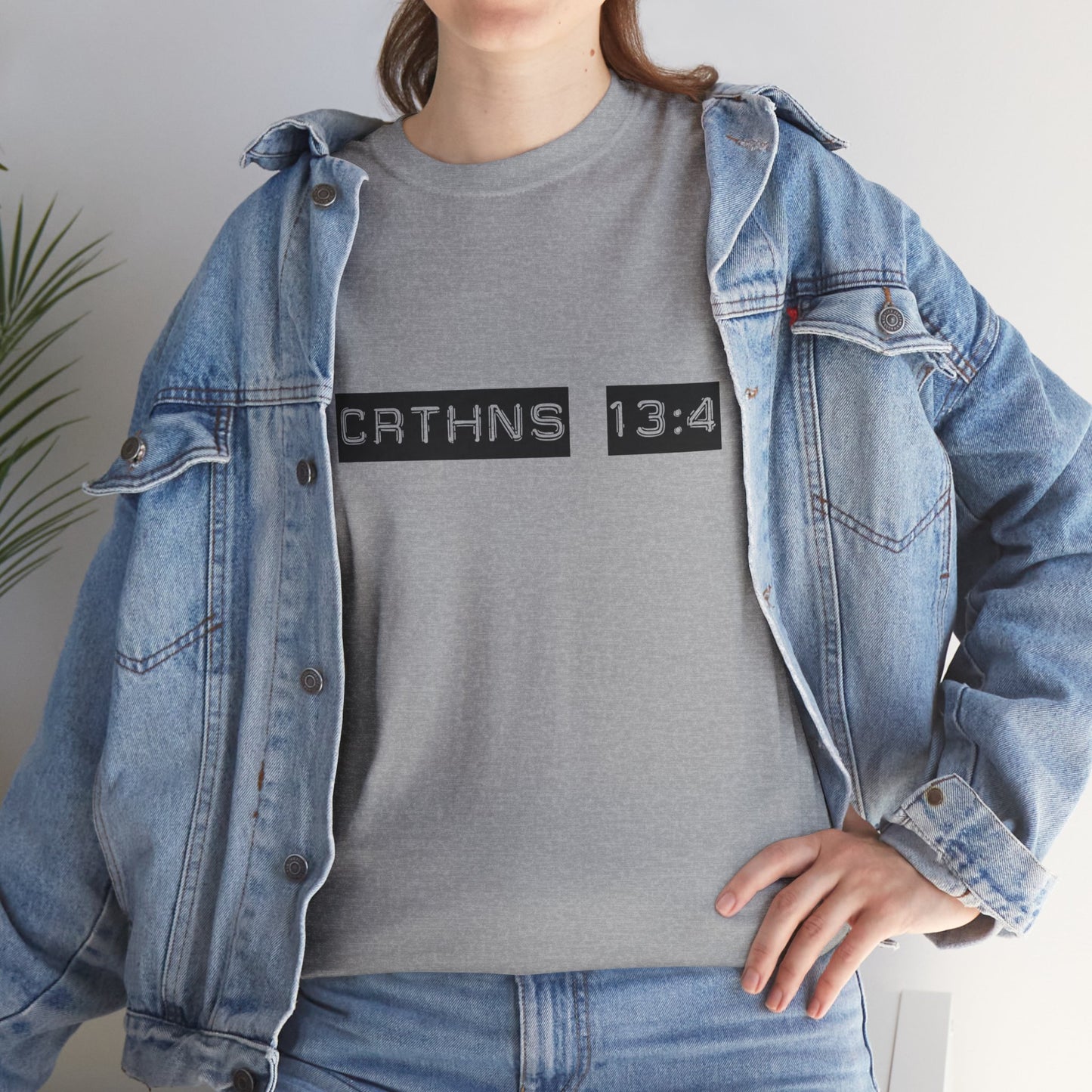 Unisex Heavy Cotton Tee - Love is Patient, Love is Kind
