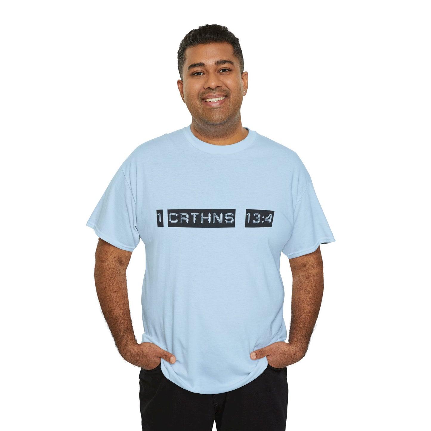 Unisex Heavy Cotton Tee - Love is Patient, Love is Kind